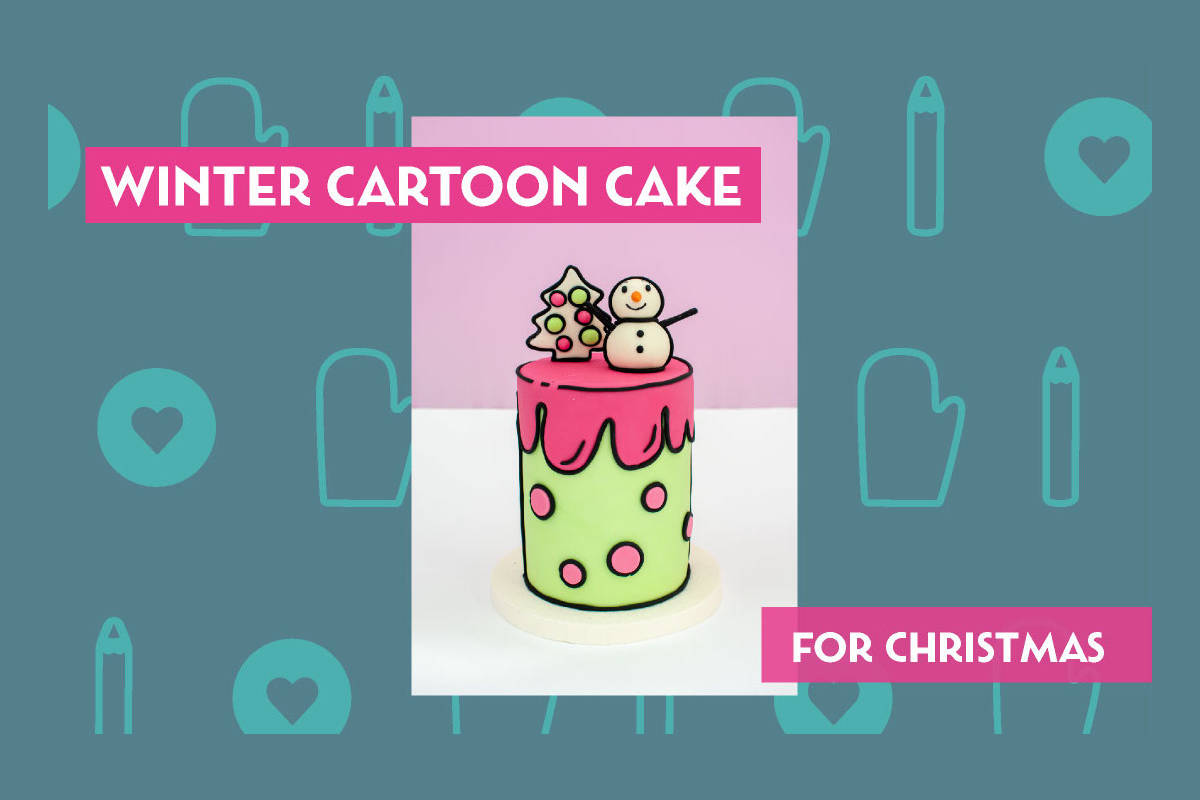 Tutorial in regalo per Te: realizza una simpaticissima Cartoon Cake per Natale